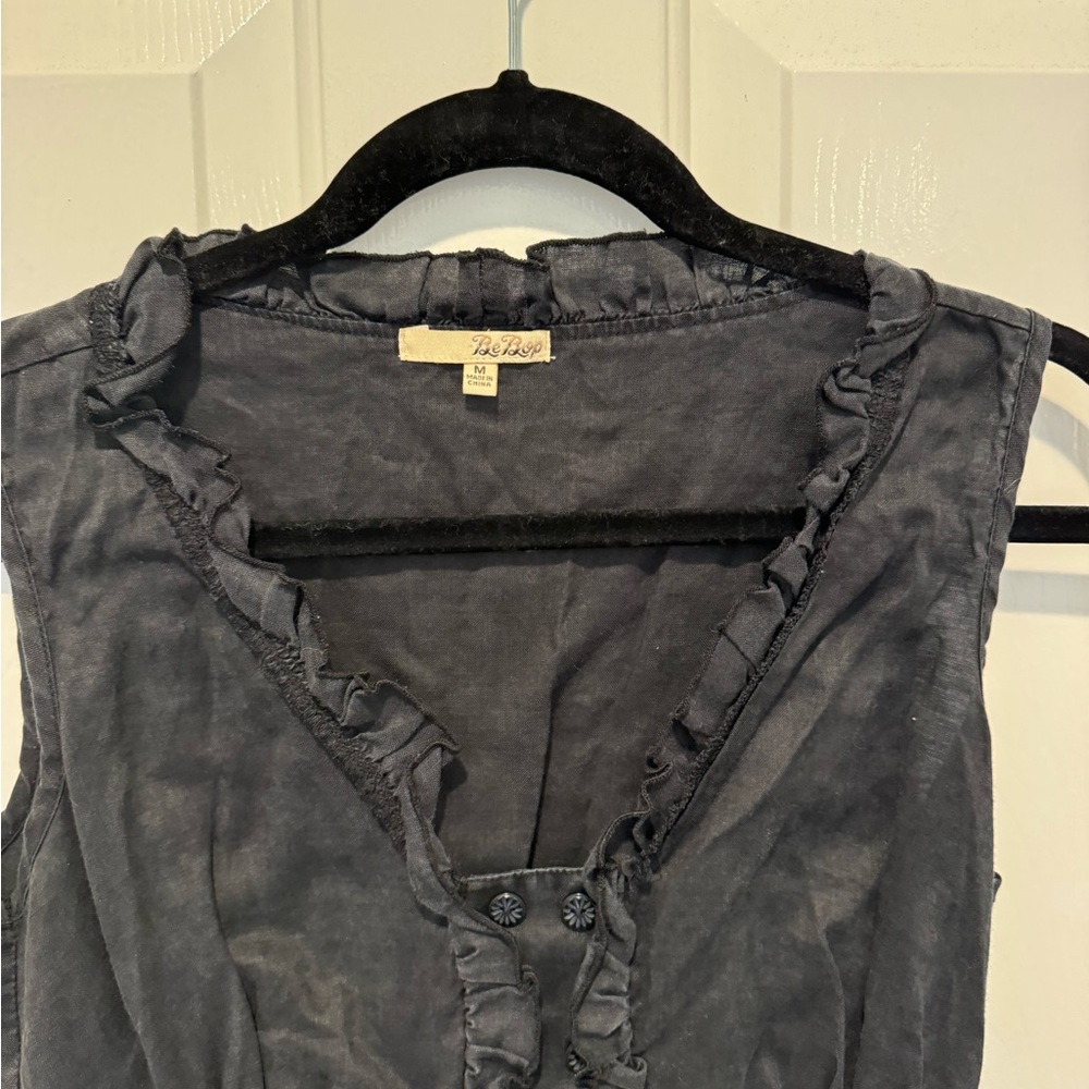 BeBop Black Sleeveless Dress Size M - Picture 9 of 11